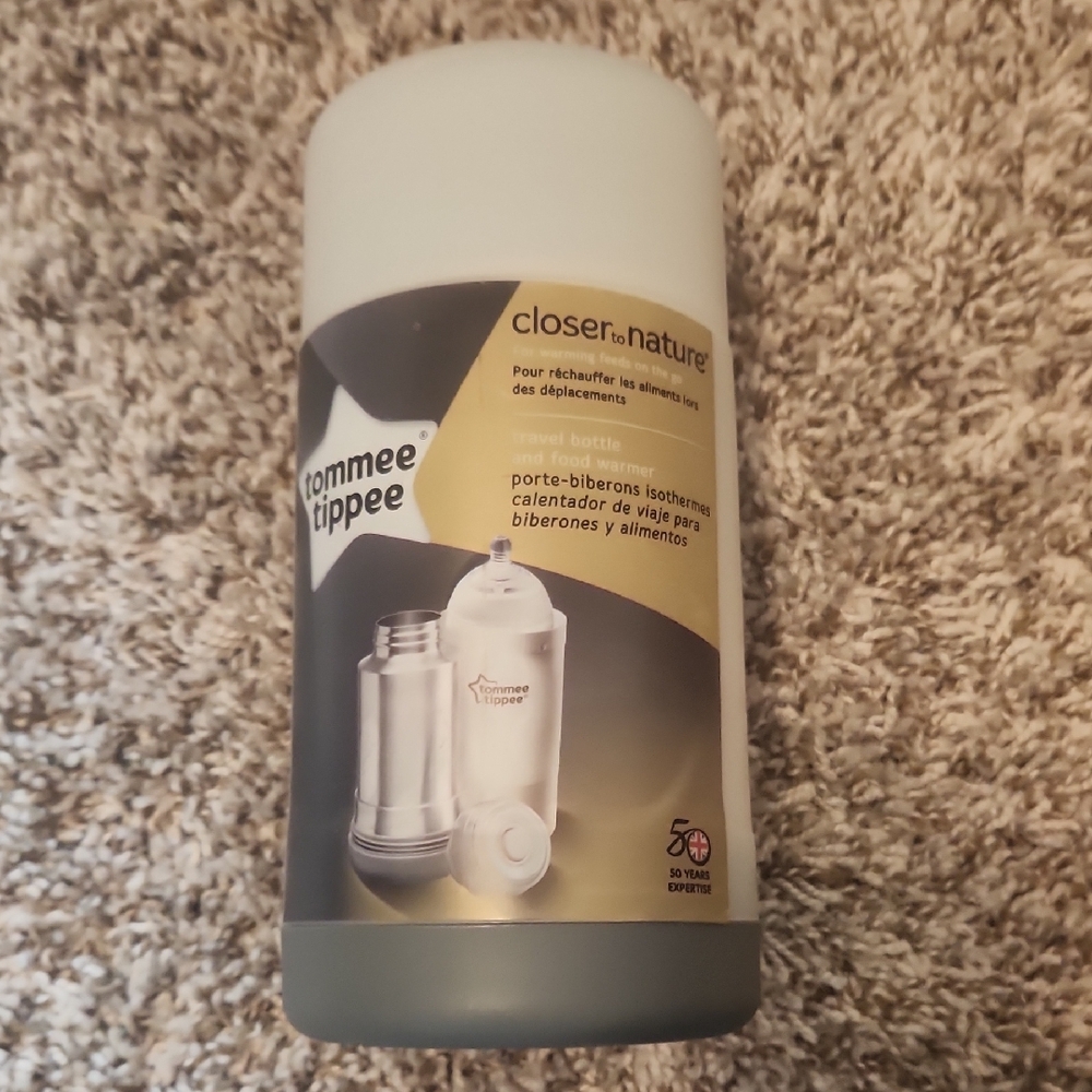 Tommee Tippee Bottle Warmer - White and Gray